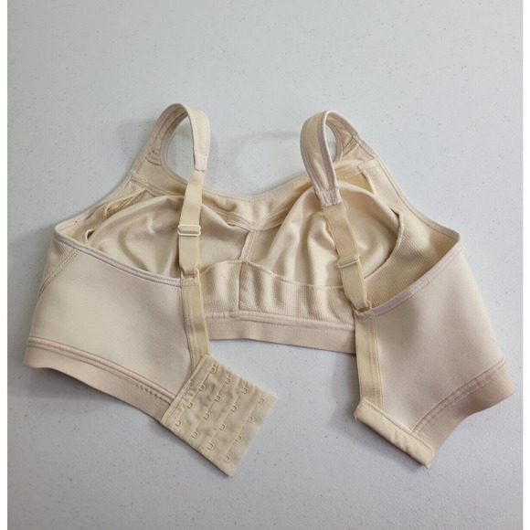 Playtex 18 Hour Active Beige Breathable Comfort Wire Free Bra Size 38DD - Picture 5 of 6